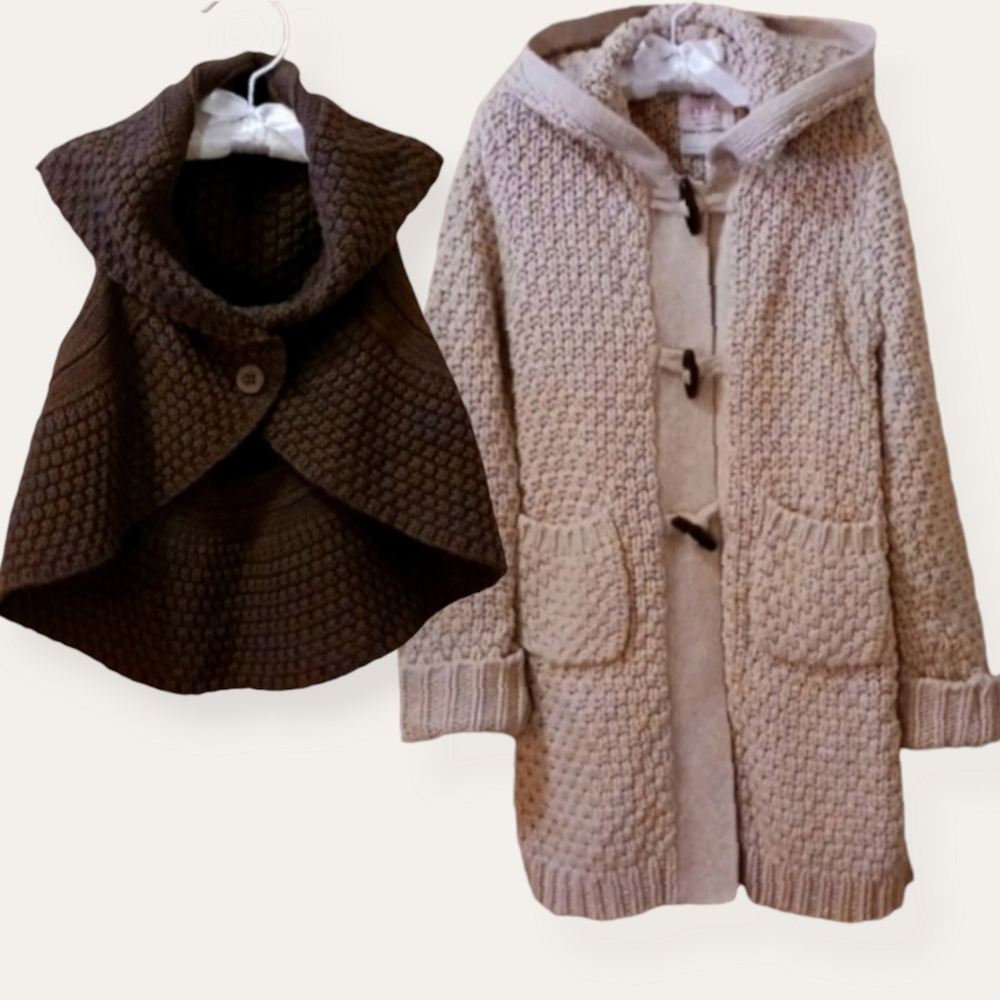 Old Navy Knit Cardigan & Knit Vest Set 🌾🍂